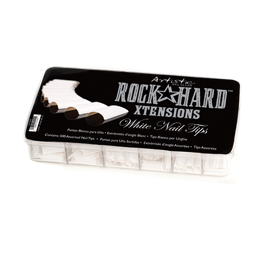 Rock Hard Xtensions White Nail Tip