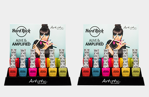 Hard Rock: Alive & Amplified displays