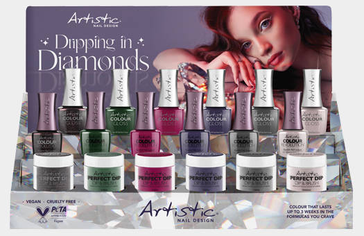 Dripping In Diamonds displays