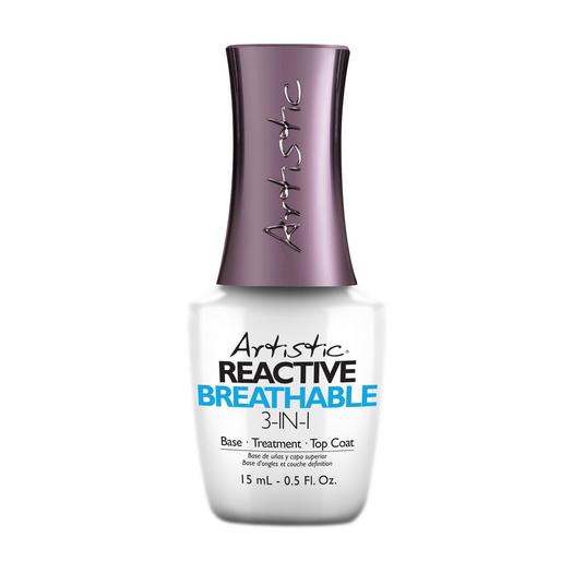 BREATHABLE 3-IN-1 - Lacquer Base, Treatment, Top Coat