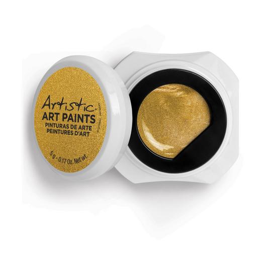 Nail Art Paints - Gold Metallic