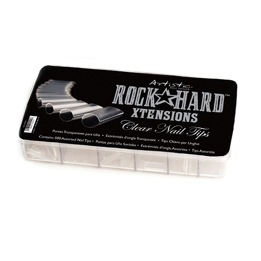 Rock Hard Xtensions Clear Nail Tip