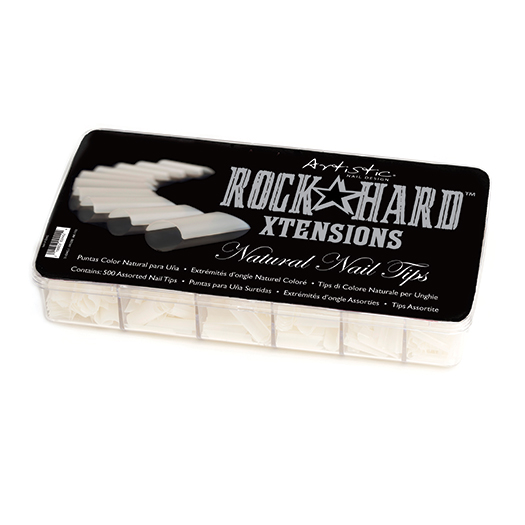 Rock Hard Xtensions Natural Nail Tip