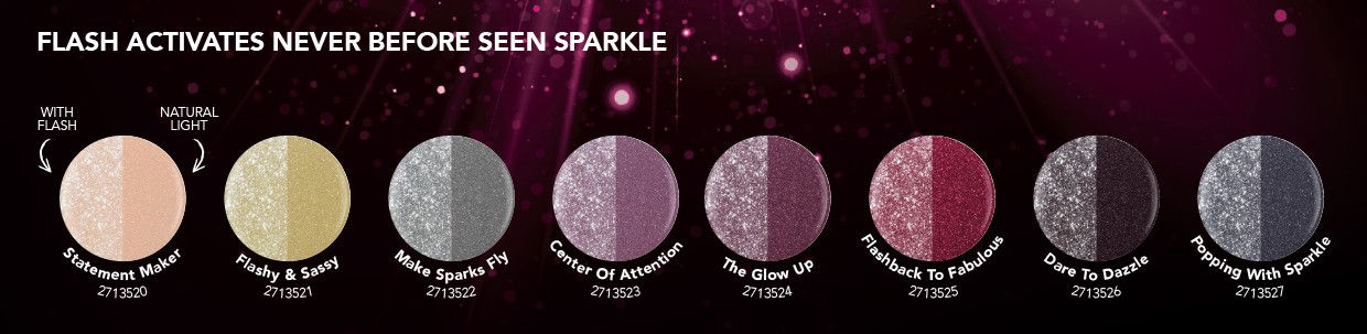 Flash activates never before seen sparkle